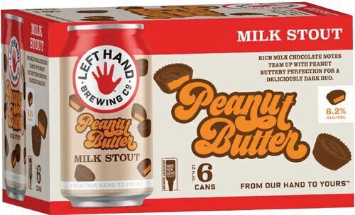 Left Hand Peanut Butter Milk Stout Cans