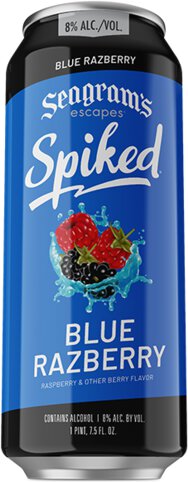 Seagrams Cool Spiked Blue Razberry 4 Pack Cans