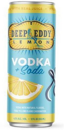 Deep Eddy Vodka Lime Soda RTD Cocktail Cans