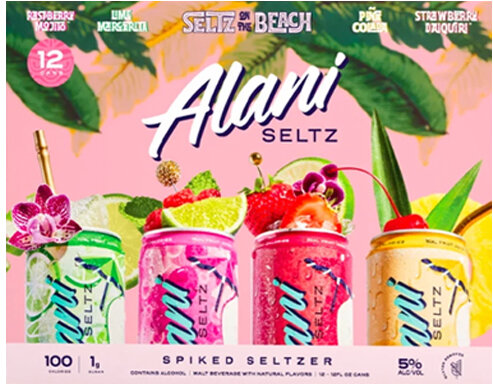 Alani Hard Seltzer On The Beach Variety