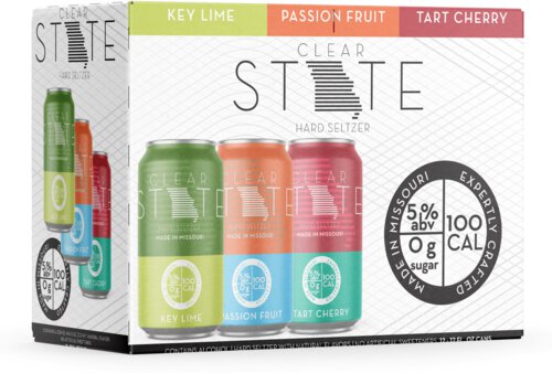 Clear State Hard Seltzer Variety 12 Pack Cans