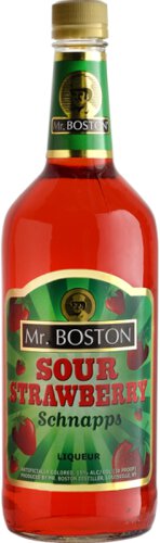 Mr. Boston Sour Strawberry Liqueur