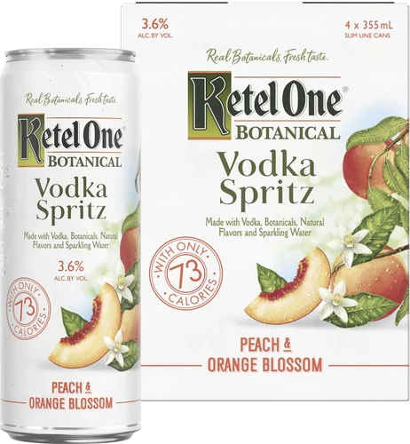 Ketel One Peach & Orange Blossom Vodka Spritz