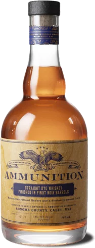 Ammunition Straight Rye Whiskey Pinot Noir Barrel Finish