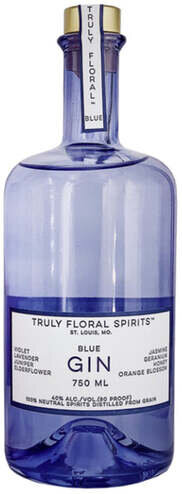 Truly Floral Blue Gin