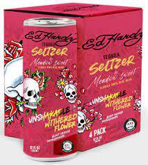 Ed Hardy Blood Orange Pomegran Meadow Sweet Tequila Seltzer