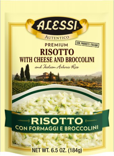 Alessi Premium Risoto With Cheese And Brocolini