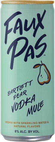 Faux Pas Pear Vodka Mule