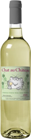 Chat au Chateau White