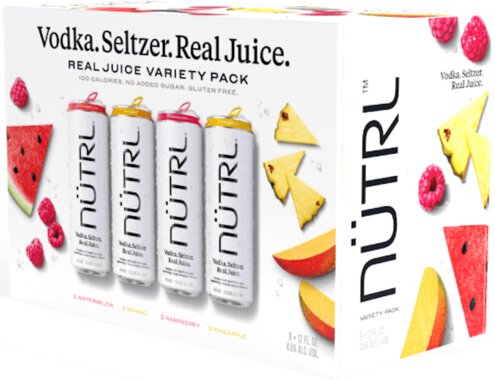 Nutrl Vodka Seltzer Variety Pack