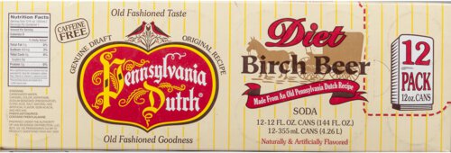 Diet Pennsylvania Dutch Birch