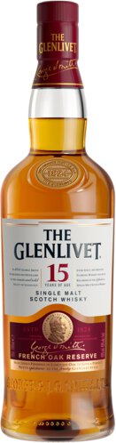 The Glenlivet 15 Year French Oak Reserve Single Malt Scotch Whisky