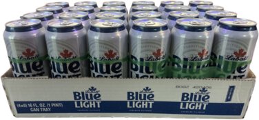 Labatt Blue Light 16oz 4/6 Cans