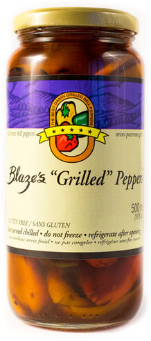 Blaze's Grilled Peppers