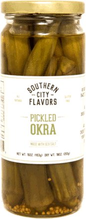 Southern City Pickled Okra