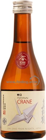 Manotsuru Crane Karakuchi Honjozo Sake