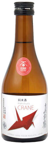 Manotsuru Red Crane Junmai Sake Niigata Japan