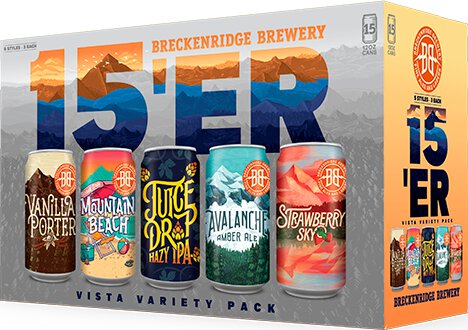 Breckenridge 15'er Vista Variety 12oz Cans