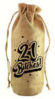21 Jute Wine Bag