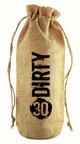 Dirty 30 Jute Wine Bag