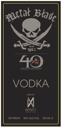 Metal Blade Vodka