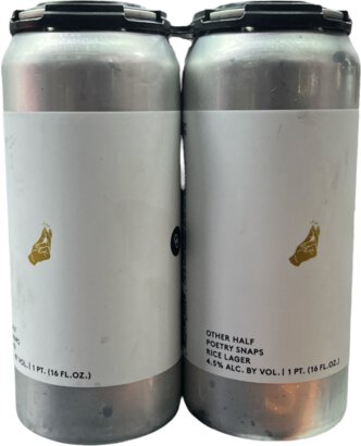 Other Half Poetry Snaps Rice Lager