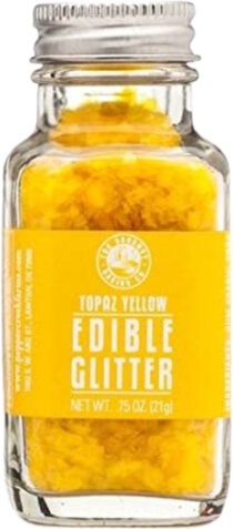 Topaz Yellow Edible Glitter .75oz