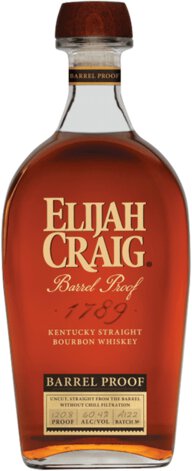 Elijah Craig Barrel Proof Batch #A122 Kentucky Straight Bourbon Whiskey