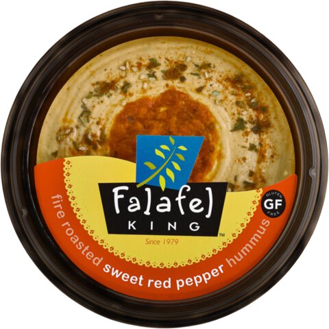 Falafel King Sweet Red Pepper Hummus