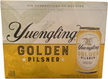 Yuengling Golden Pilsner 2/12 Can