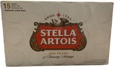 Stella Artois 15PK Cans