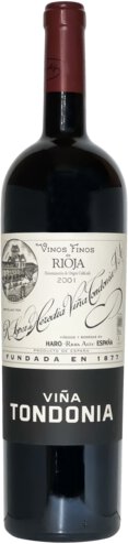 Lopez de Heredia Viña Tondonia Rioja Reserva 2001