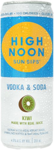 High Noon Kiwi Vodka & Soda