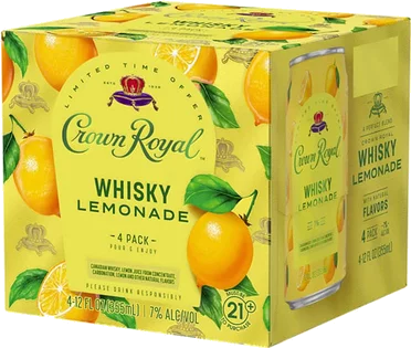 CROWN ROYAL RTD WHISKEY LEMONADE