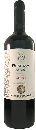 Montes Toscanini Malbec Reserva Red Uruguay 2022