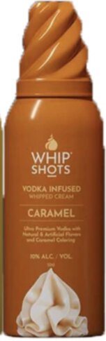 Whip Shots Caramel Vodka Infused Whipped Cream