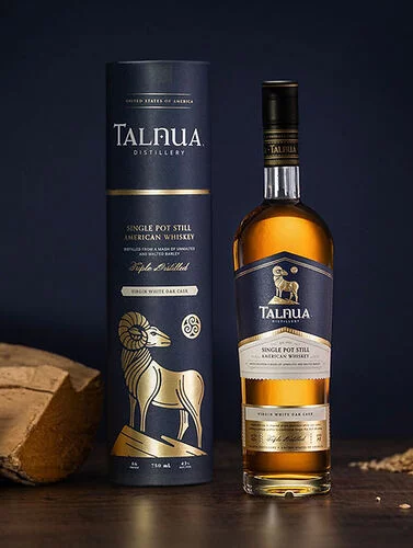Talnua American Pot Still Whiskey Virgin White Oak Cask