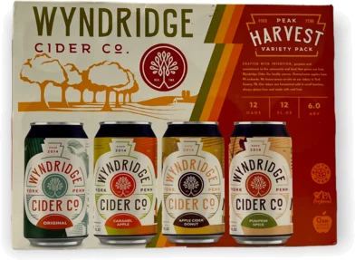 Wyndridge Fall Variety Hard Cider 12oz Cans
