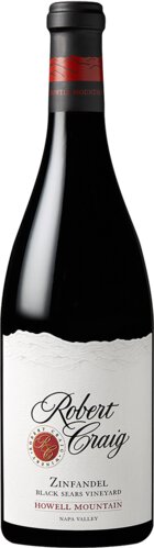 Robert Craig Zinfandel Howell Mountain Black Sears Vnyd