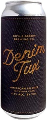 Bow & Arrow Denim Tux Blue Corn Lager Single