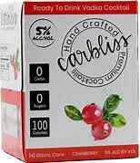 Carbliss Cranberry Cocktail