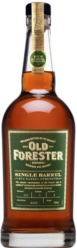Old Forester Single Barrel Rye Barrel Strength