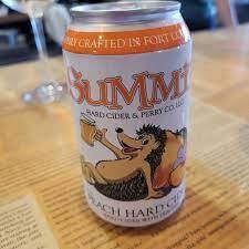 Summit Hard Cider & Perry Co Peach Hard Cider