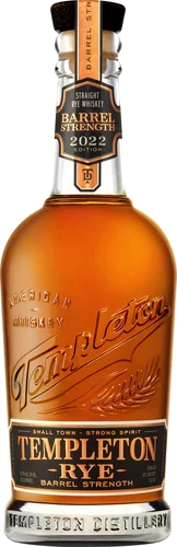 Templeton Rye Barrel Strength 2022 Release