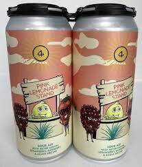 4 Noses Brewing Pink Lemonade Stand Sour Ale 4pk