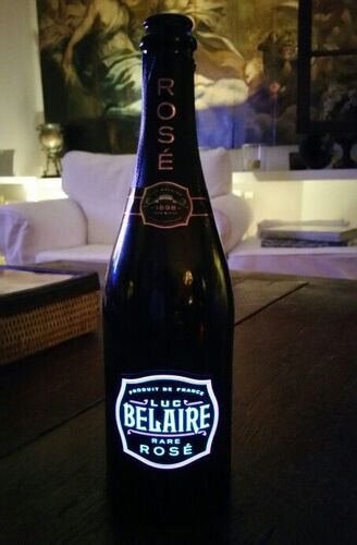 Luc Belaire Rare Rose Fantome (Light Up Edition)