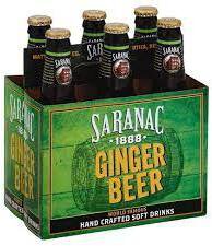 Saranac Ginger Beer Non Alcoholic 6p Btle