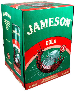 JAMESON RTD COLA 12OZ 4PK