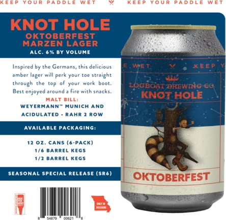 Logboat Knothole 6 Pack Cans