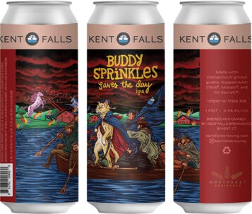 Kent Falls Buddy Sprinkles Saves the Day